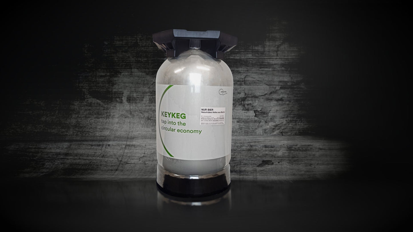 Naturtrübes Kellerbier Key Keg 30L (versandkostenfrei: Berlin)